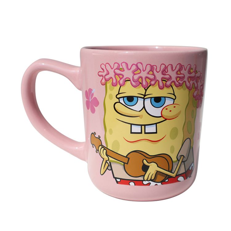 Mug Bob Esponja Rosado 500ml Mug Bob Esponja Rosado 500ml