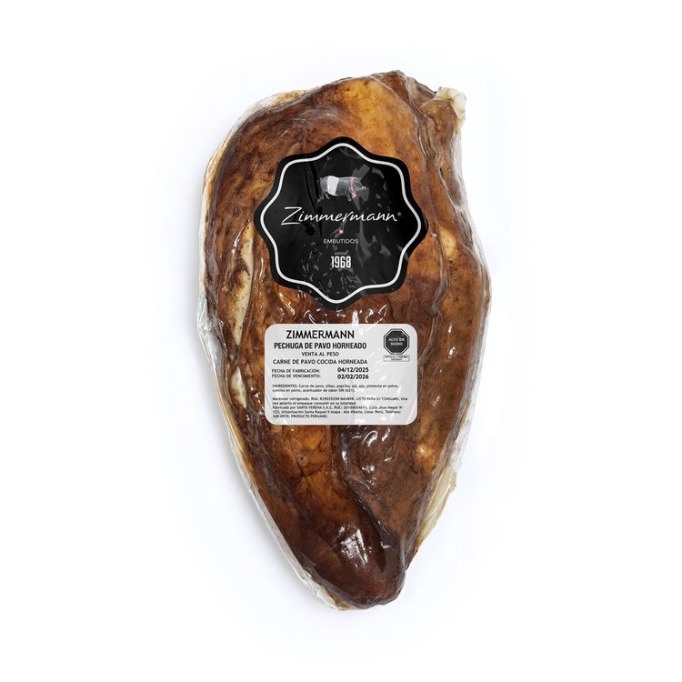 Pechuga de Pavo Horneado Zimmerman x kg