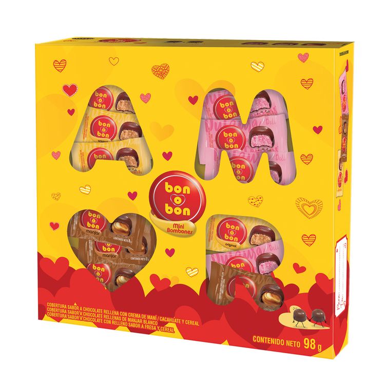Mini Bombones Bon o Bon Amor 98g