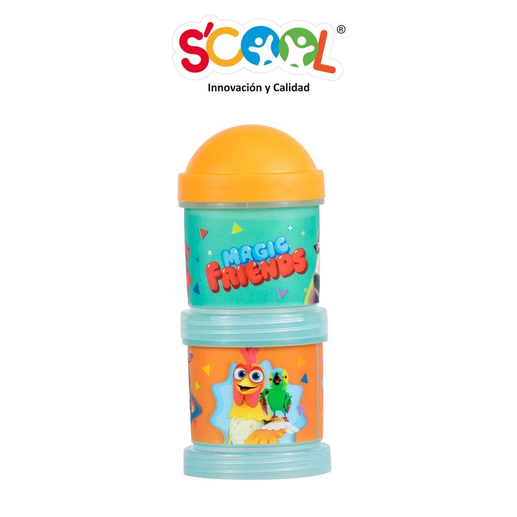 Porta Snack Tapa Rosca Verde Scool