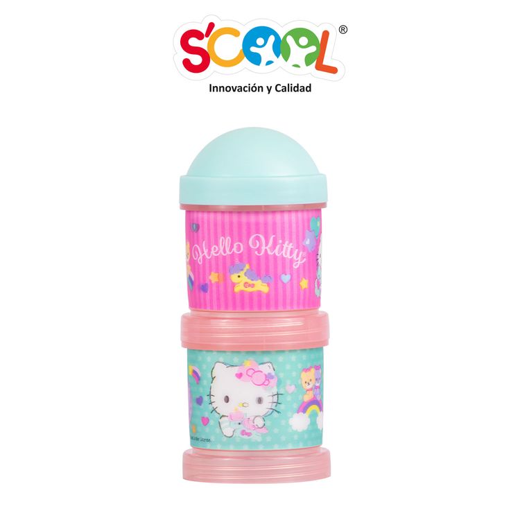 Porta Snack Tapa Rosca Rosado Scool