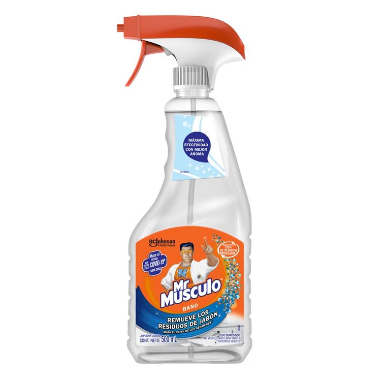 Limpiador Mr Músculo Líquido para Baños Gatillo 500ml
