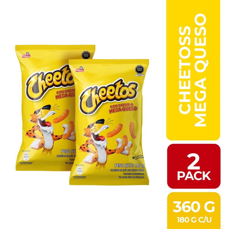 Twopack Cheetos Mega Queso 180g