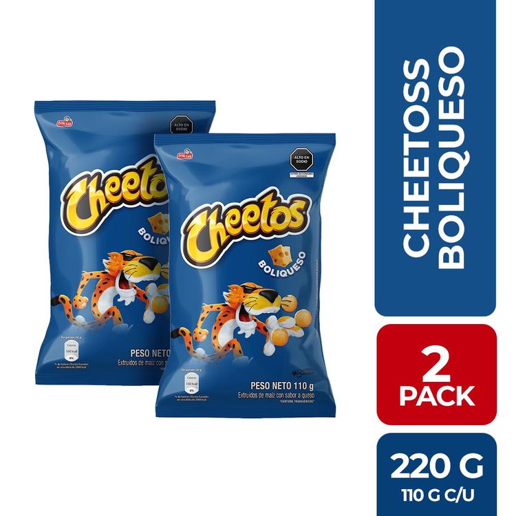 Twopack Cheetos Boliqueso 110g