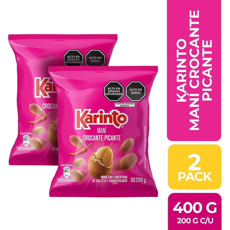 Twopack Maní Karinto Crocante Picante 200g