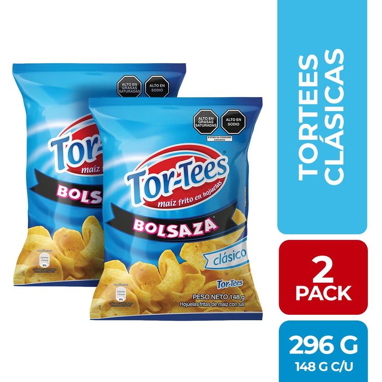 Twopack Tortees Clásico 148g
