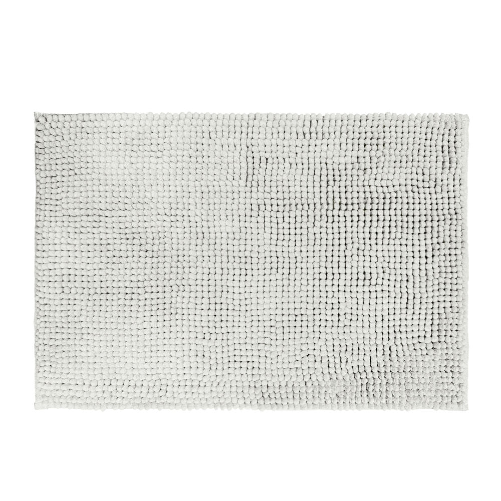 Piso de Baño Krea Shaggy Microfibra 40x60cm Ecru