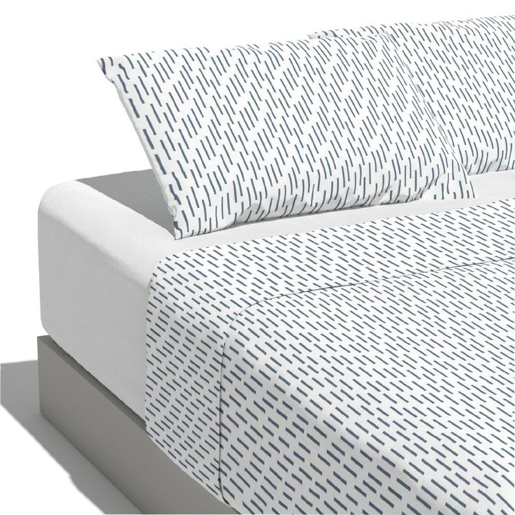 SABANA EST QP 144H PC PARALELAS Juego de Sábanas Estampada Krea Queen Plaza 144H Polialgodón Paralelas