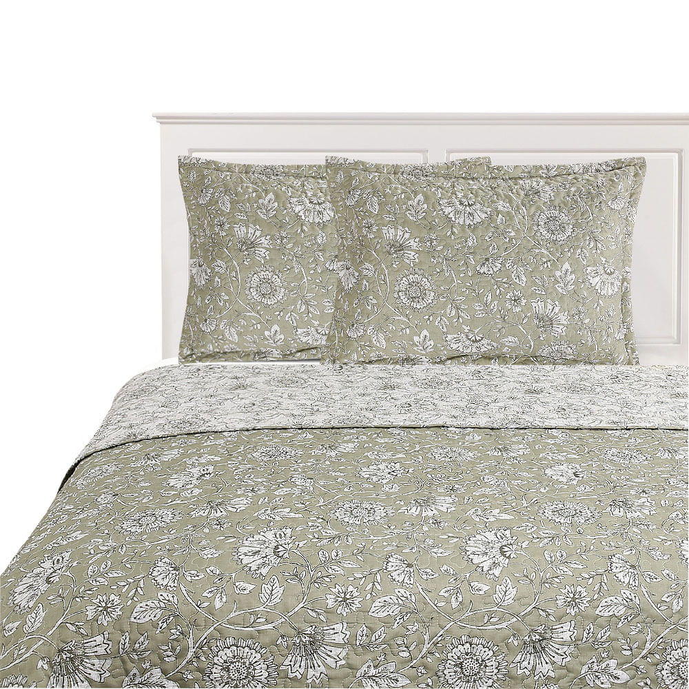 QUILT EST QP SUPERIOR BOHO GRIS