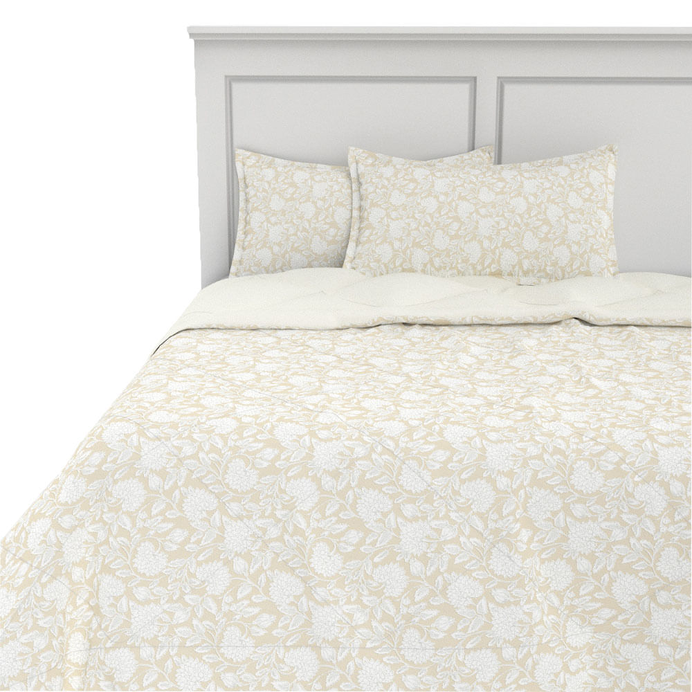 QUILT ESTAMPADO QP SHERPA FLORAL