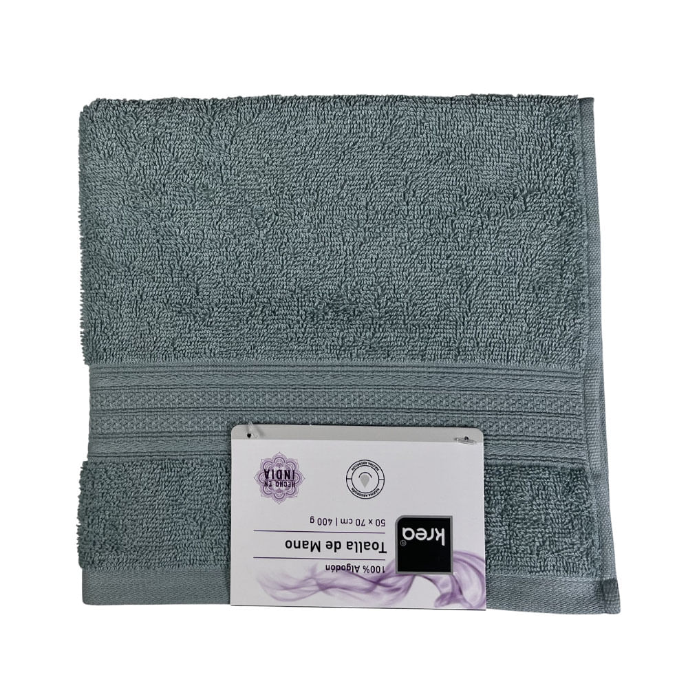 TOALLA MANO 50X70CM 400GSM MILITAR