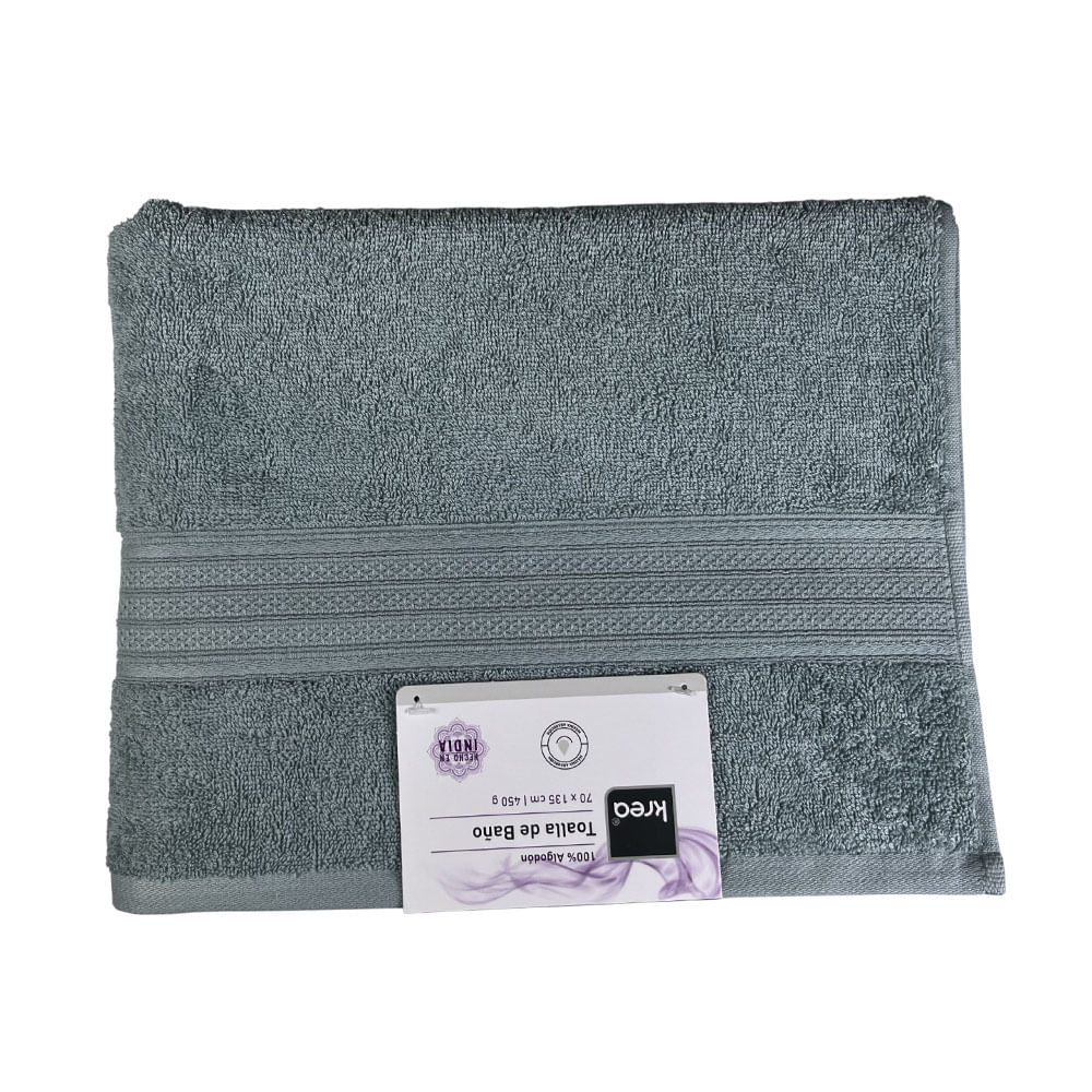 TOALLA BANO 70X135CM 450GSM MILITAR
