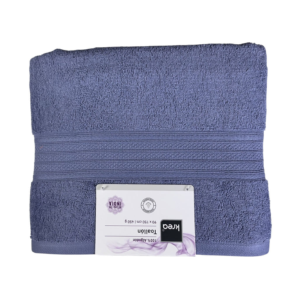 TOALLON 90X150CM 450GSM INDIGO