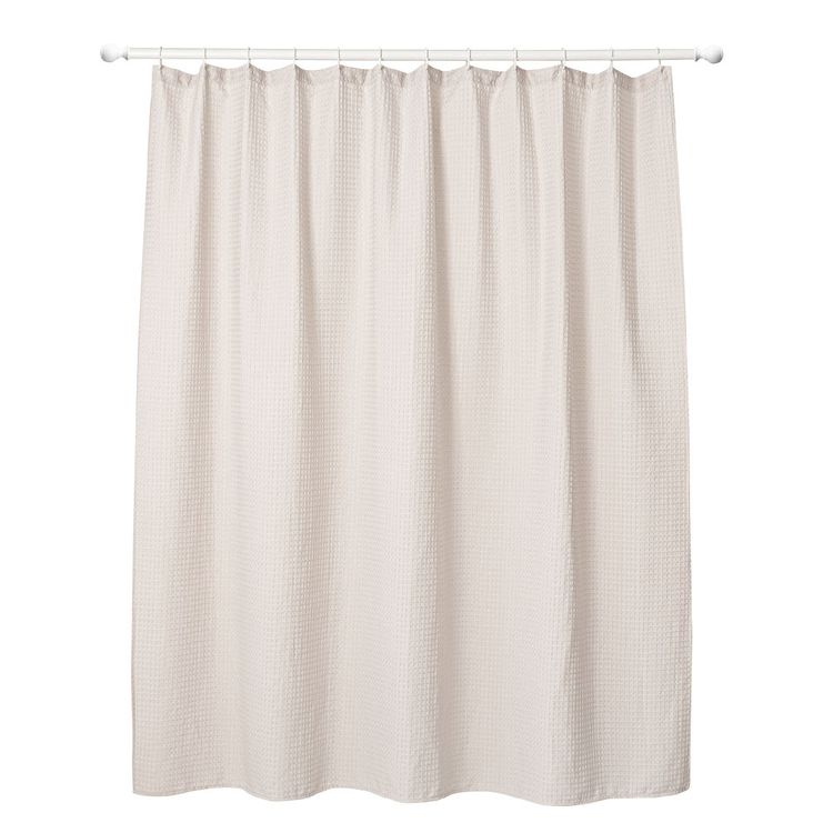 Cortina de Baño Krea 180x180cm Waffle