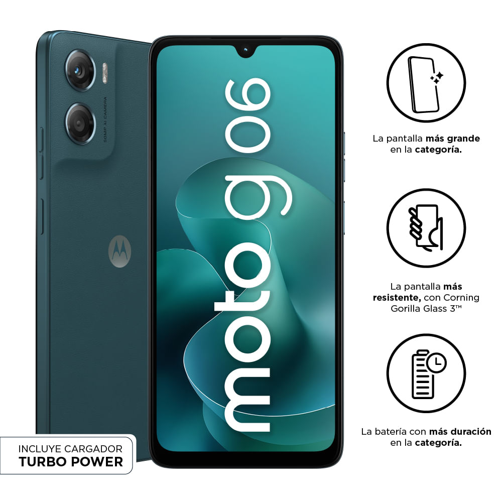 Smartphone Moto G06 4GB+128GB Azul