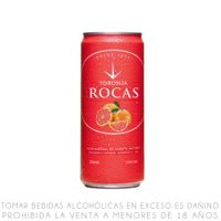 Agua Gasificada Rocas Sabor Toronja Lata 330ml