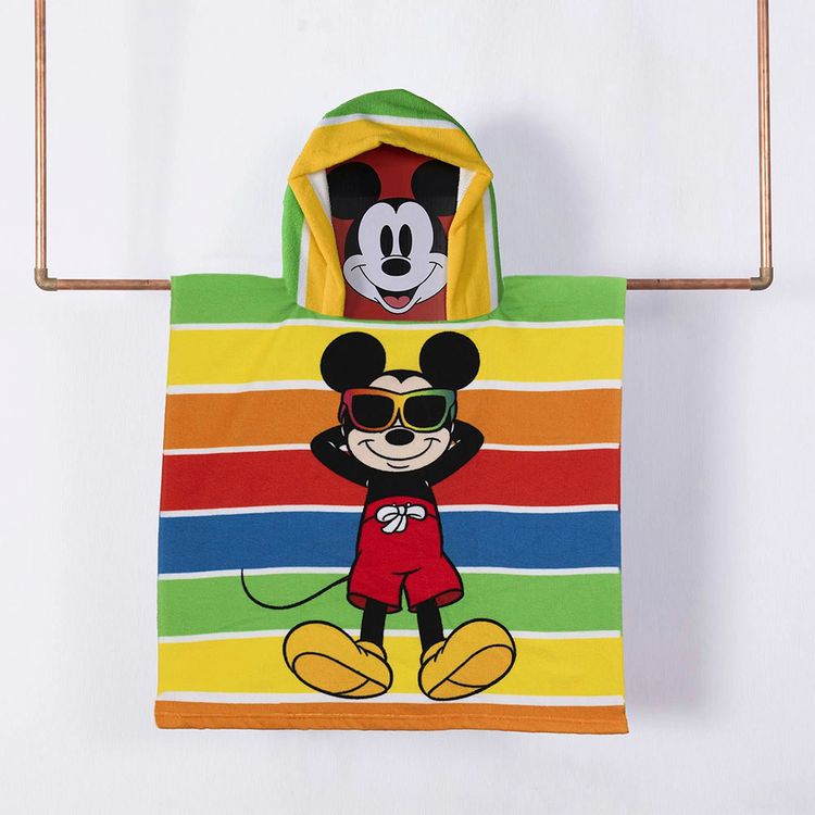 Toalla Capucha Mickey 60x120cm