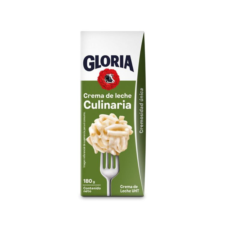 Crema de Leche Culinaria Gloria Caja 180g