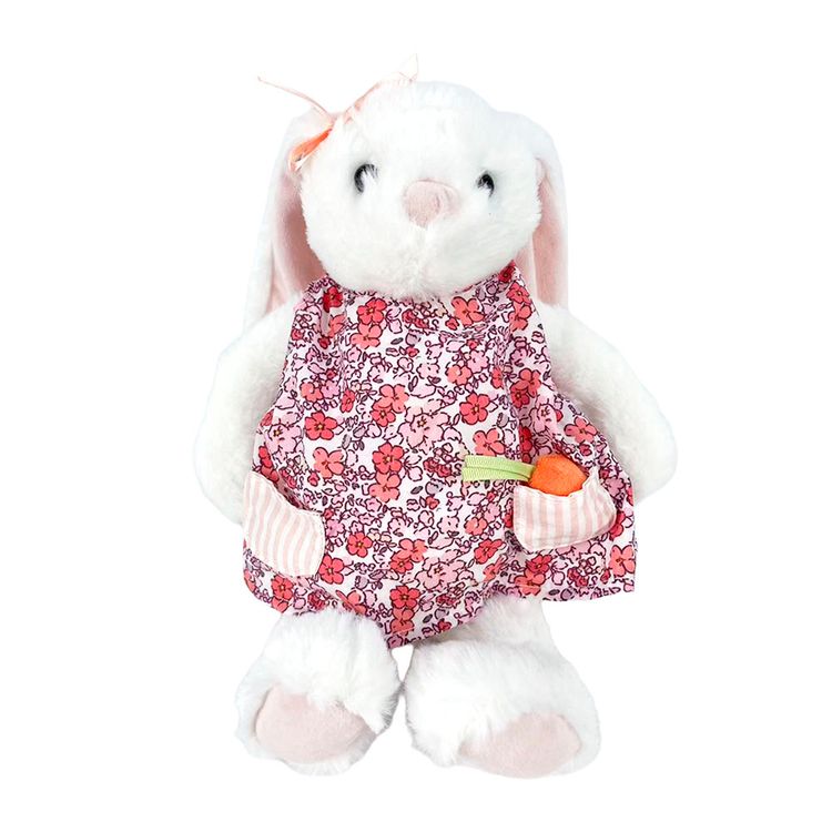 Peluche Conejita Vestido 30cm Mod A