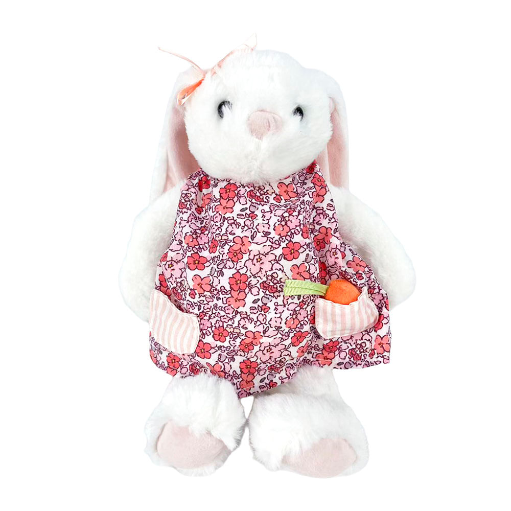 Peluche Conejita Vestido 30cm Mod A