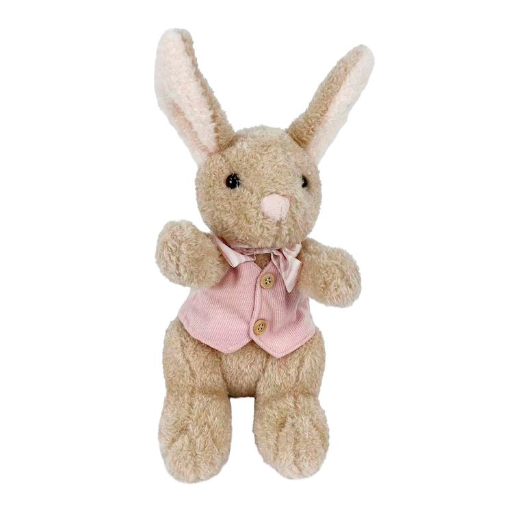 Peluche Conejito con Chaleco 20cm