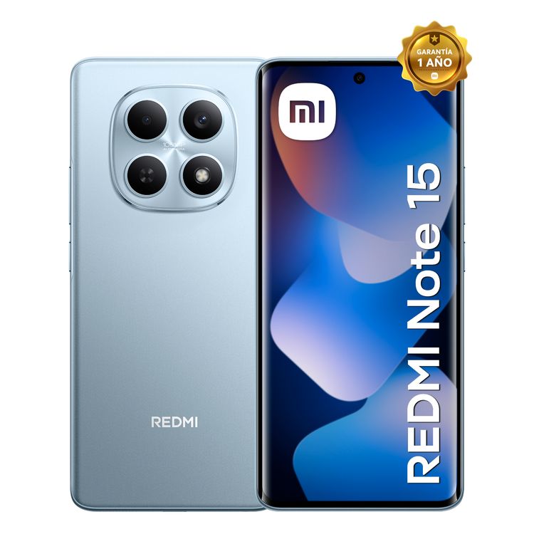 Smartphone Redmi Note 15 Azul glaciar 8G RAM 256G ROM