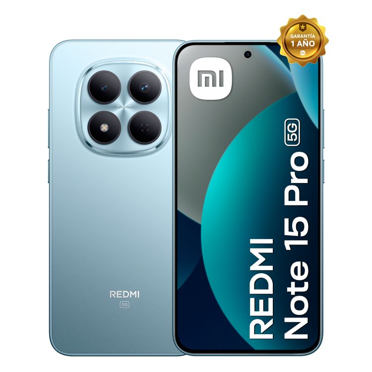 Smartphone Redmi Note 15 Pro 5G Azul 8GB RAM 512GB ROM
