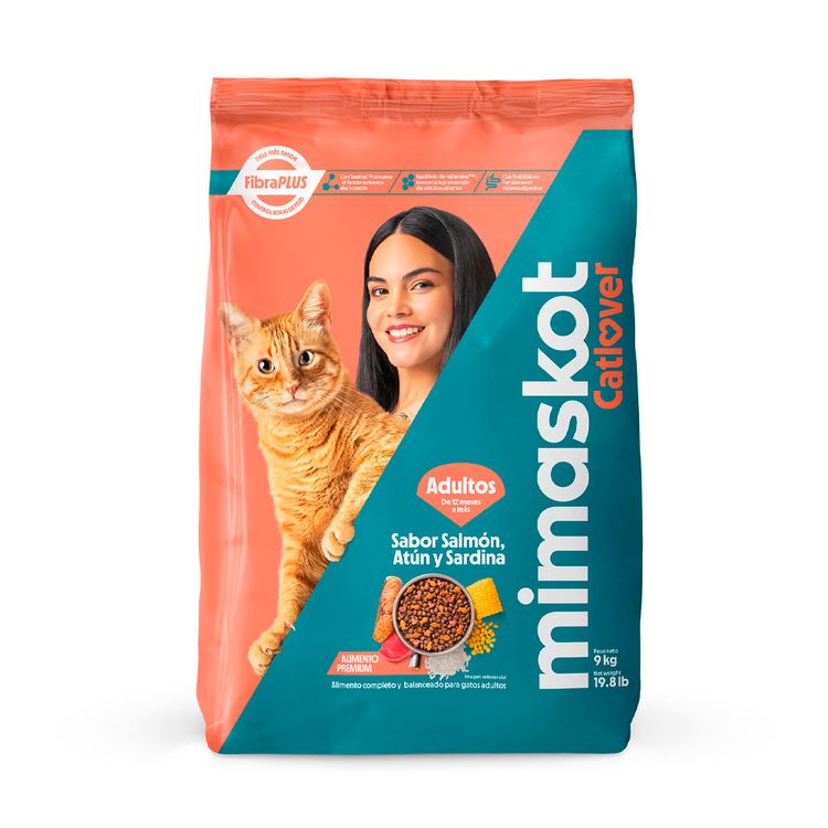 Alimento Seco Nvo Mimaskot Gatos Salmon 9Kg