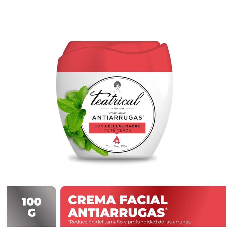 Crema Facial Teatrical Antiarrugas 100g