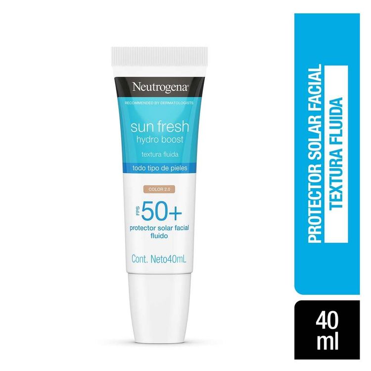 Protector Solar Facial Neutrogena Sun Fresh Sin Color 40ml