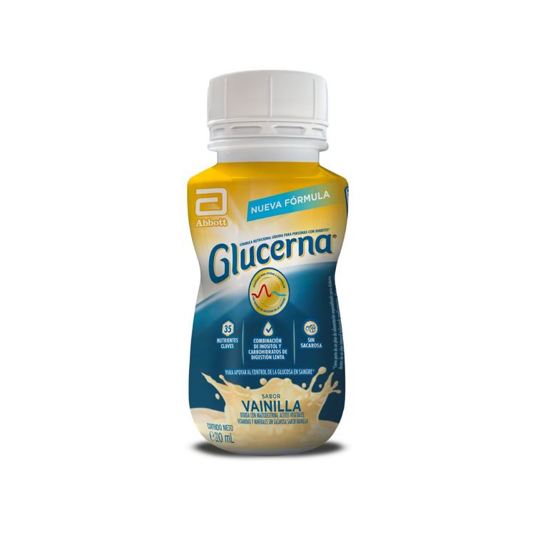 Suplemento Nutricional para Diabéticos Glucerna Sabor Vainilla 220ml