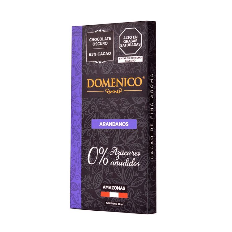 Chocolate Domenico Arándanos 80g