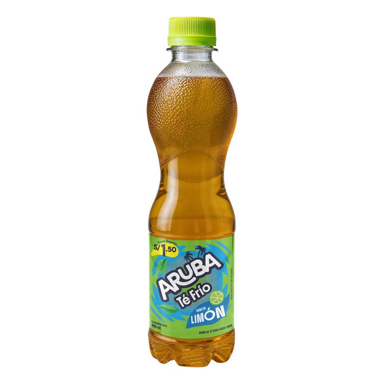 Té Verde Aruba Sabor Limón Botella 400ml