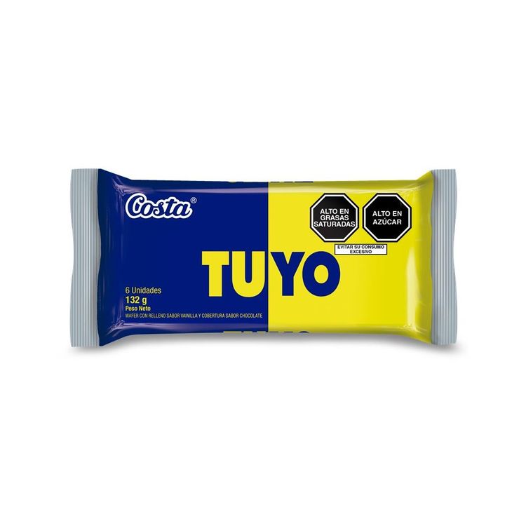 Sixpack Waffer Tuyo Vainilla Tuyo 22g