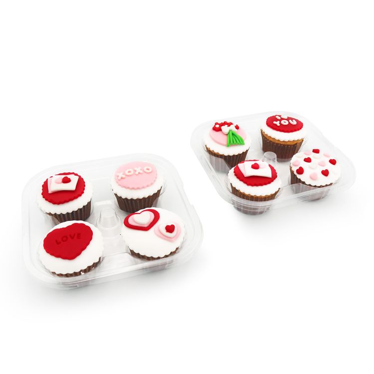 Cupcakes San Valentín 4un Surtido
