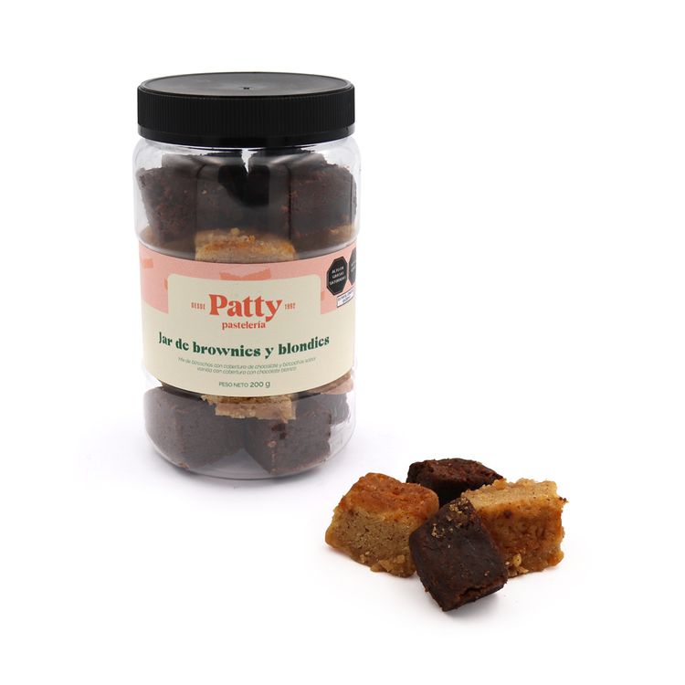 Jar de Brownies y Blondies Patty 200g
