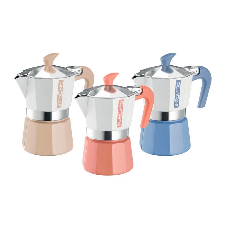 Cafetera Italiana Moka Pastel 6 Tazas Cafetera Italiana Moka Pastel 6 Tazas
