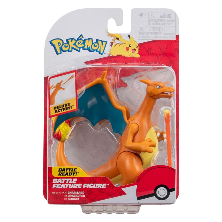 Figura Batalla Charizard Pokémon 12cm