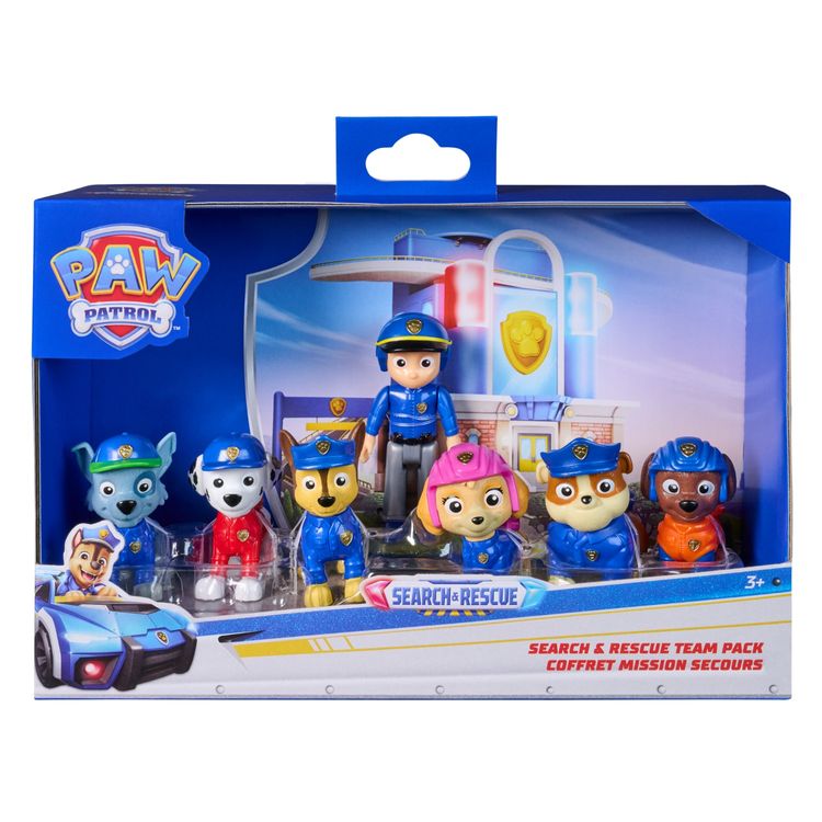 Set de 7 Figuras Search & Rescue Paw Patrol