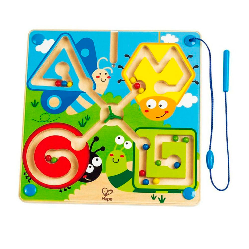 Laberinto Magnetico Hape Insectos