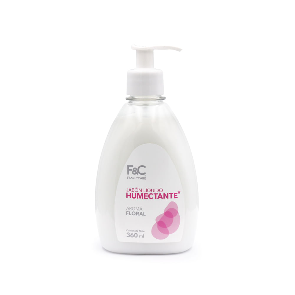 Jabón Líquido Family Care Humectante Floral 360ml