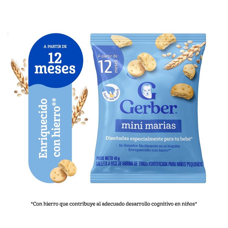 Galletas Gerber Mini Marias 40g
