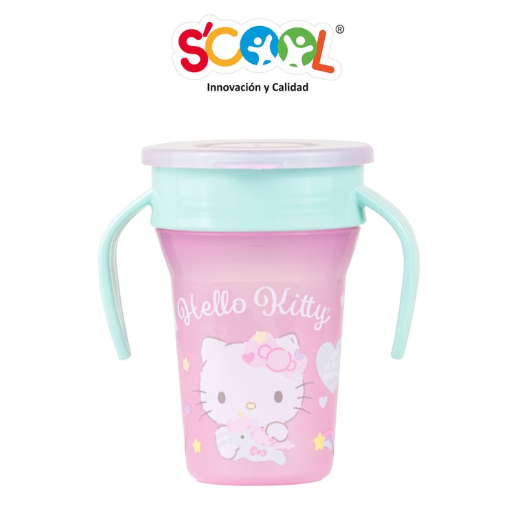 Vaso Entrenador Scool Rosado Hello Kitty