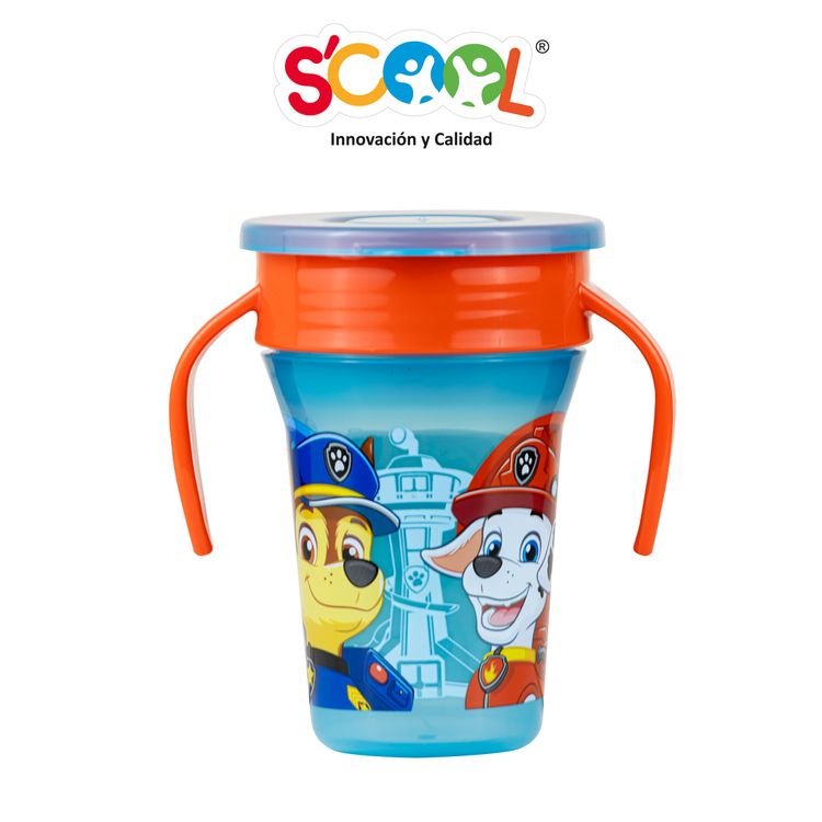 Vaso Entrenador Scool Celeste Paw Patrol