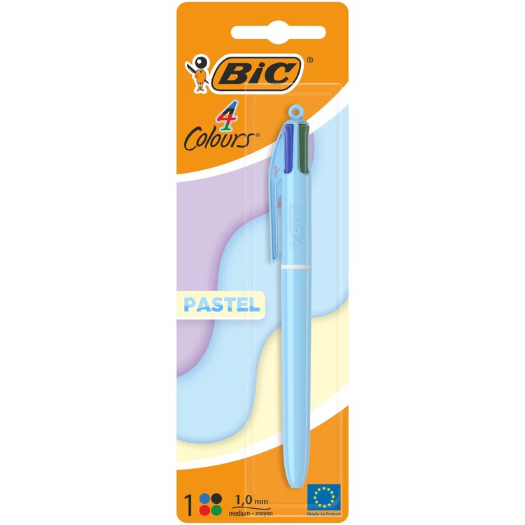 Set de Lápices Bic 4 Colores Pastel Set de Lápices Bic 4 Colores Pastel