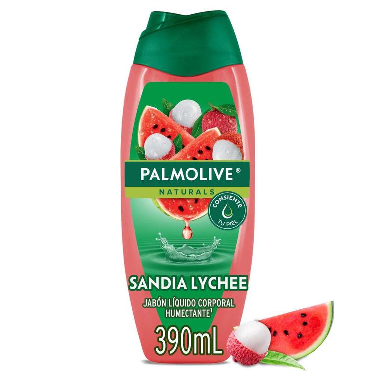 Gel de Baño Palmolive Sandía Lychee 390ml