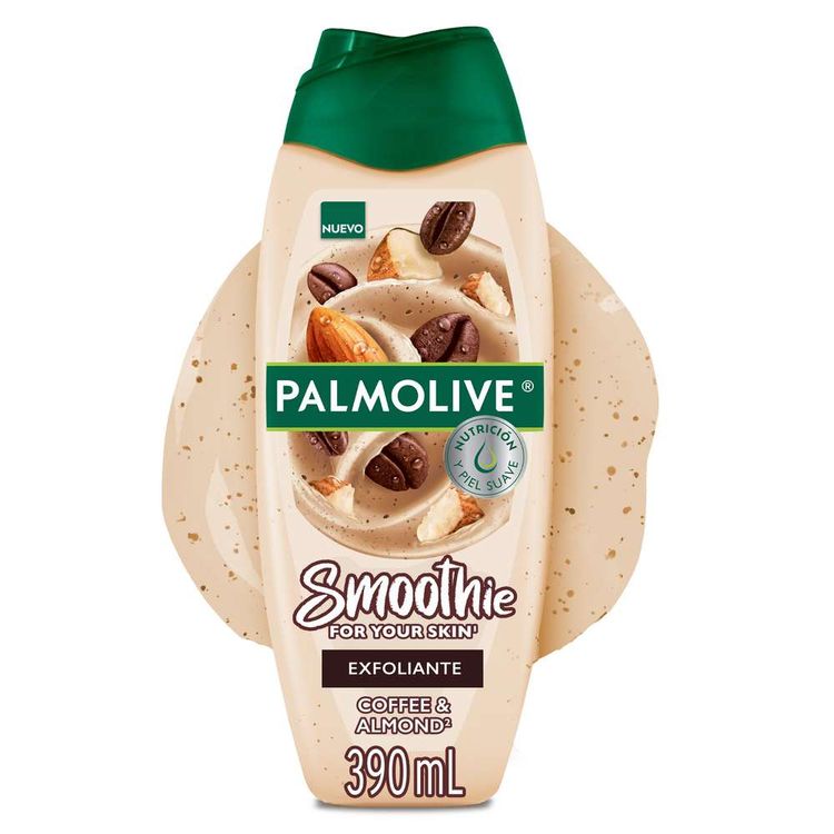 Gel de Baño Palmolive Smoothie Café y Aceite de Almendra 390ml