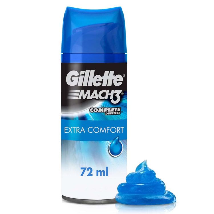 Gel de Afeitar Gillette Mach3 Complete Defense Extra Comfort 72ml
