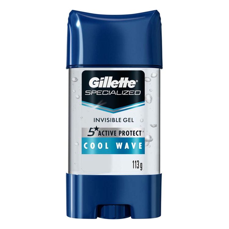 Gel Antitranspirante Gillette Specialized Cool Wave 113g