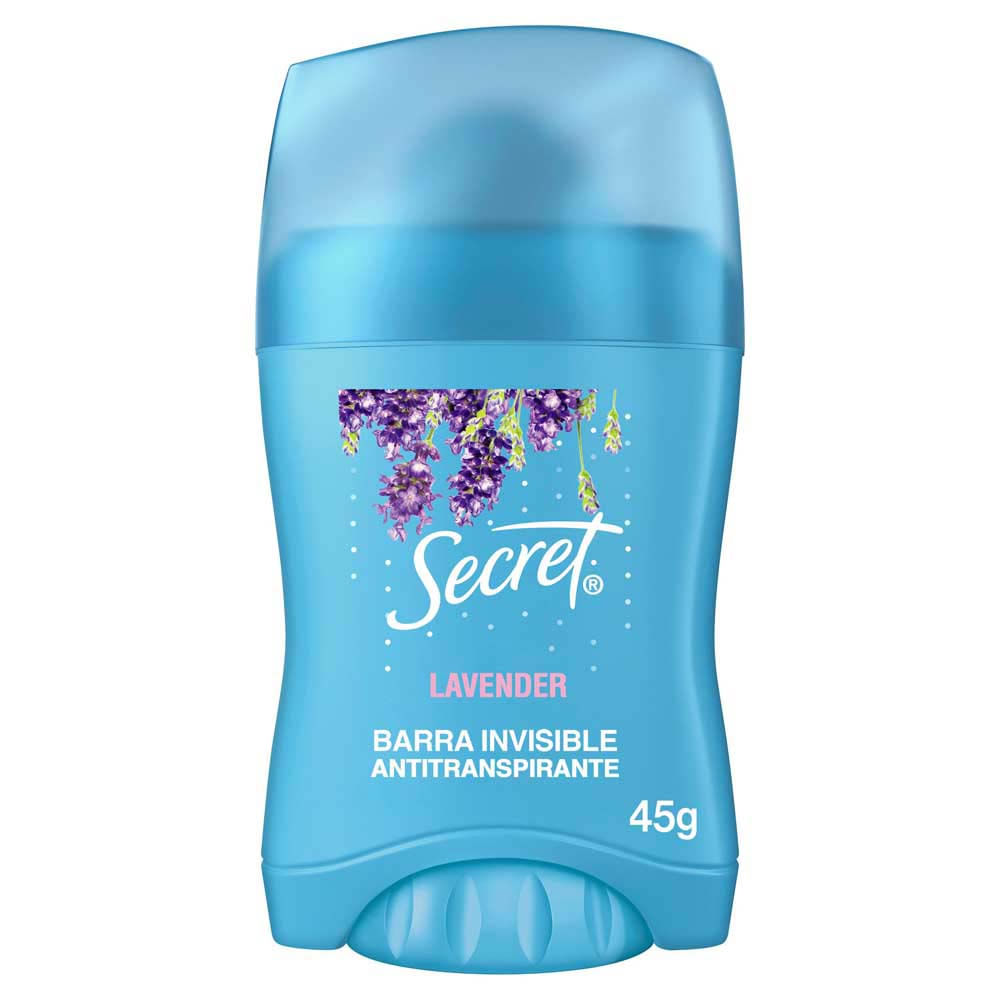 Antitranspirante en Barra Secret pH Balanced Lavender 45g